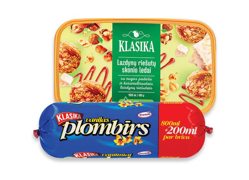 Valgomiesiems ledams KLASIKA