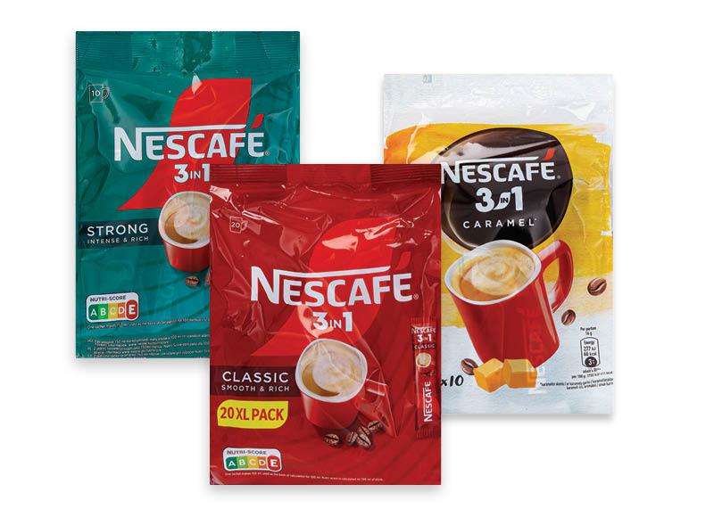 Tirpiosios kavos gėrimas NESCAFE 3 IN 1