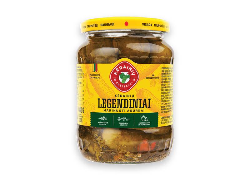 KĖDAINIŲ LEGENDINIAI marinuoti agurkai