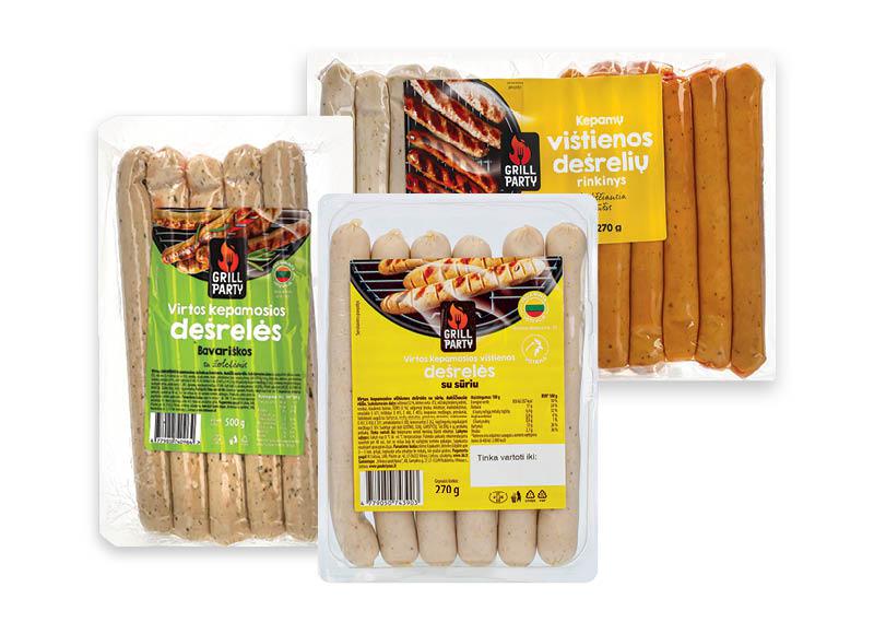 Prekė: GRILL PARTY virtoms kepamosioms dešrelėms
