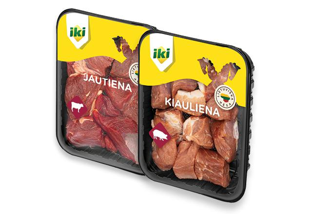 Prekė: IKI kiaulienos ir jautienos mėsai troškinti