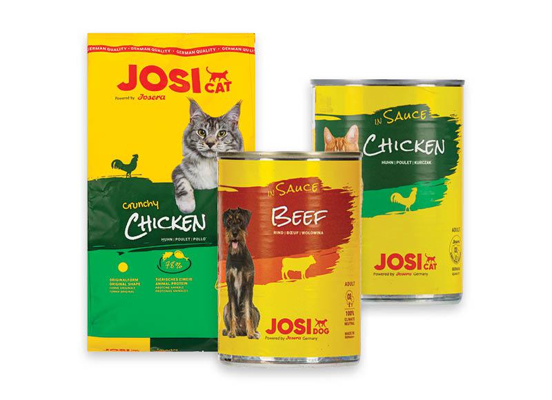 Šunų, kačių ėdalui JOSIDOG, JOSICAT