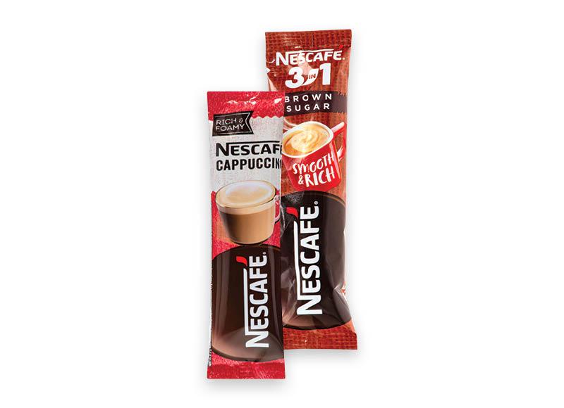 Prekė: Tirpiosios kavos gėrimas NESCAFE porcijomis