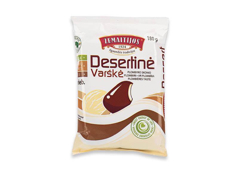 Desertinė ŽEMAITIJOS varškė plombyro skonio
