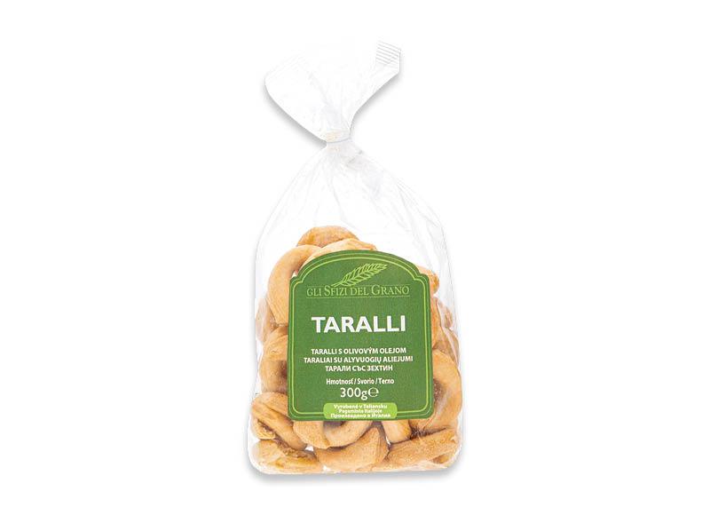 Itališkas užkandis TARALLI su alyvuogių aliejumi