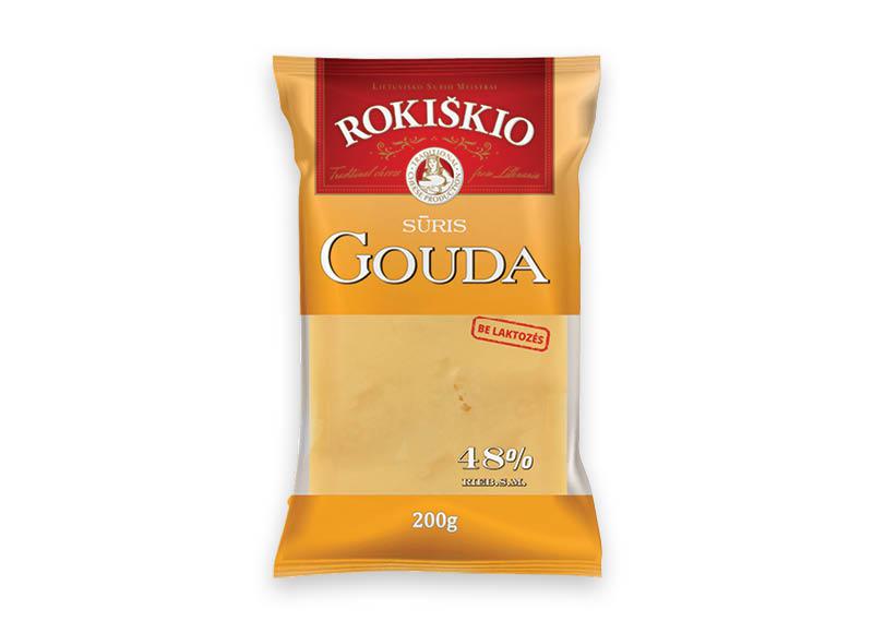 Sūris ROKIŠKIO GOUDA be laktozės