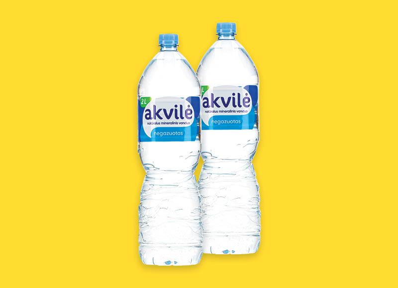 Negazuotas mineralinis vanduo AKVILĖ