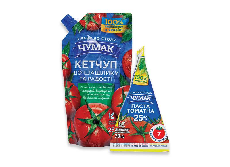 Padažui, kečupams CHUMAK