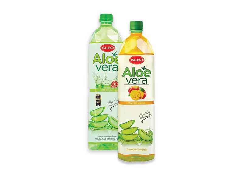 ALEO gėrimas PREMIUM ar mangų skonio gėrimas