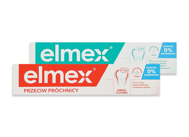 ELMEX dantų pasta SENSITIVE ar CARIES PROTECTION