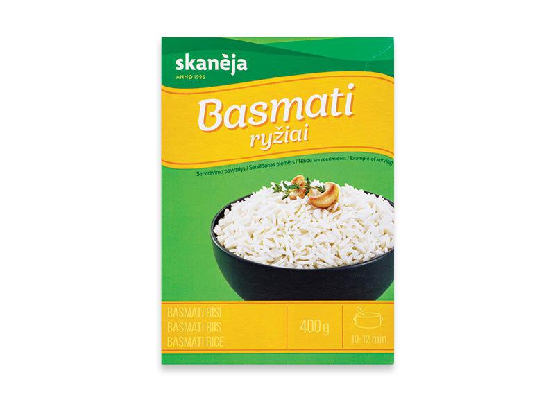 BASMATI ryžiai SKANĖJA