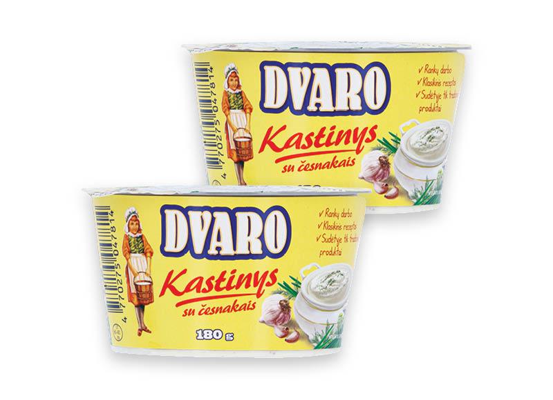 Kastinys DVARO su česnakais