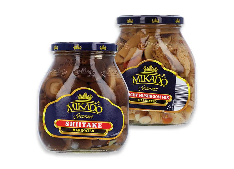 Marinuoti grybai MIKADO