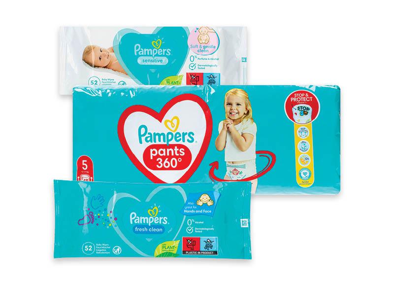 Kūdikių priežiūros priemonėms PAMPERS