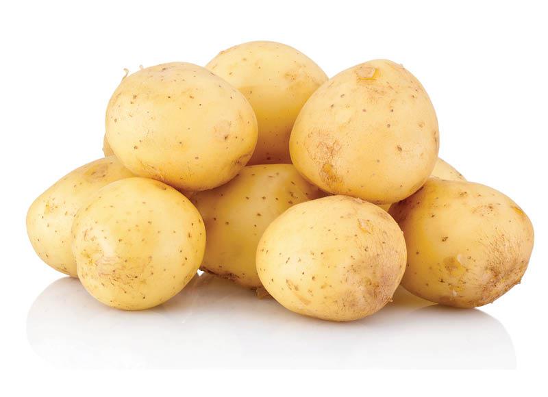 Sveriamos šviežios bulvės