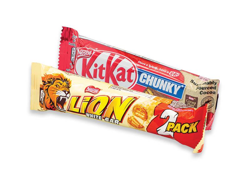 Mazuma.lt | „Šokoladinis batonėlis KIT KAT ir LION“ parduotuvėje „Iki“