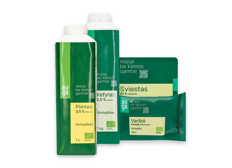 Prekė: Pieno produktams AUGA