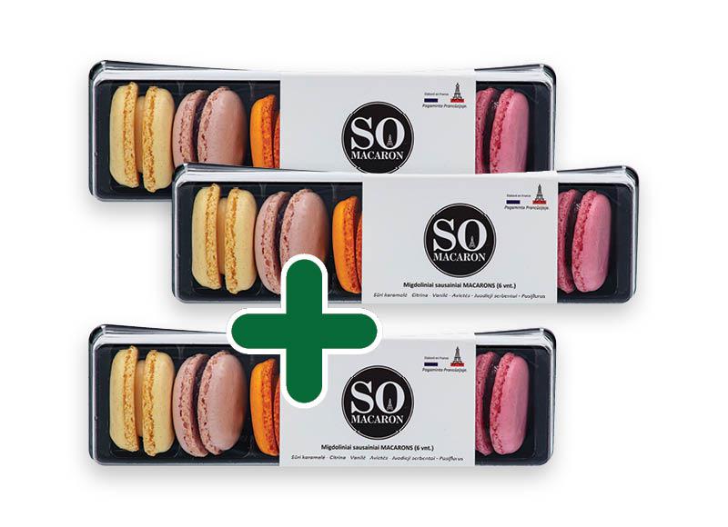 Migdoliniai sausainiai MACARONS