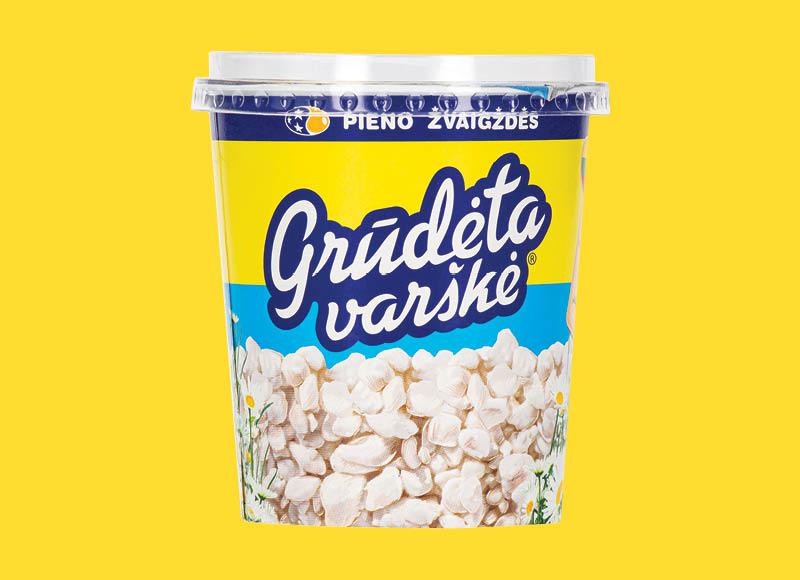 Varškė GRŪDĖTA