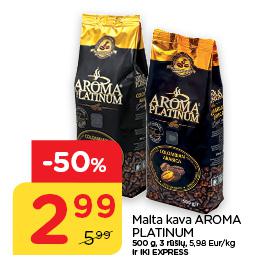 Prekė: Malta kava AROMA PLATINUM