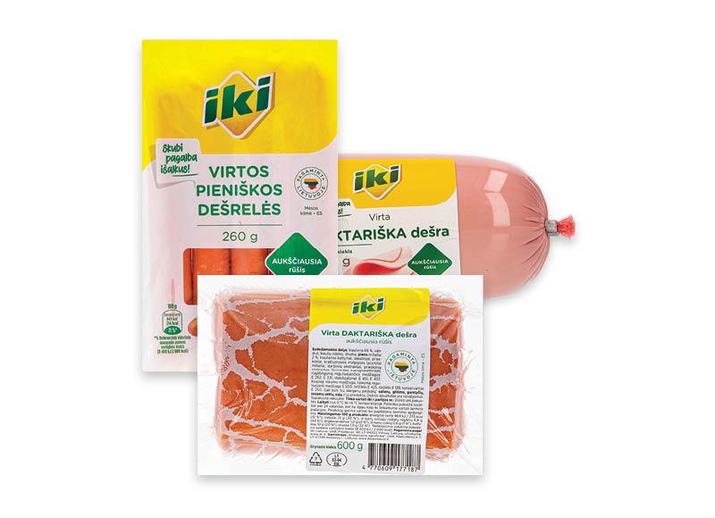 IKI virtoms dešroms ir dešrelėms