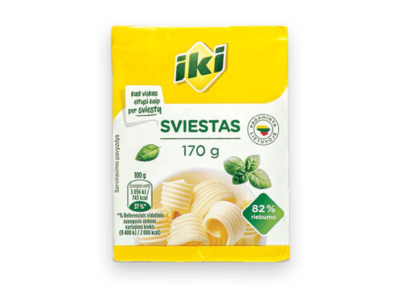 IKI saldžios grietinėlės sviestas