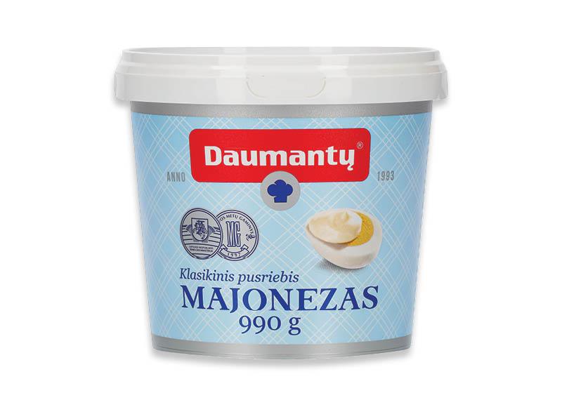 Pusriebis majonezas DAUMANTŲ