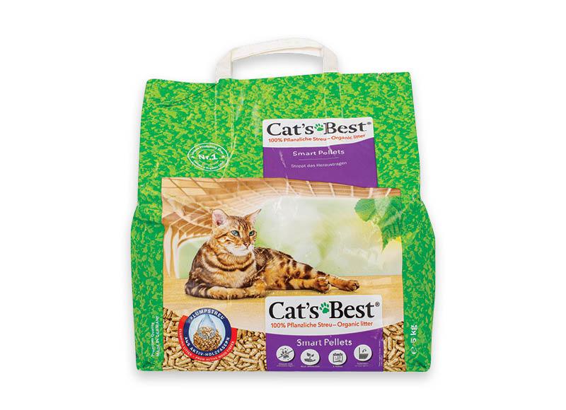 Medžio drožlių kraikas katėms CAT’S BEST