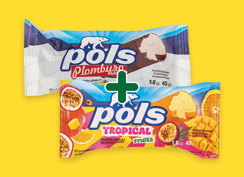 Glaistyti varškės sūrėliai POLS