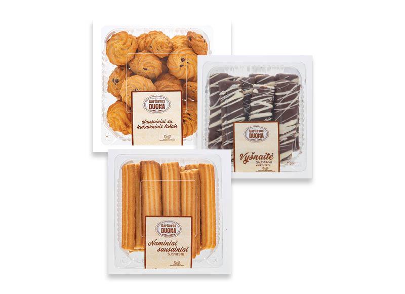 GARLIAVOS DUONOS sausainiams