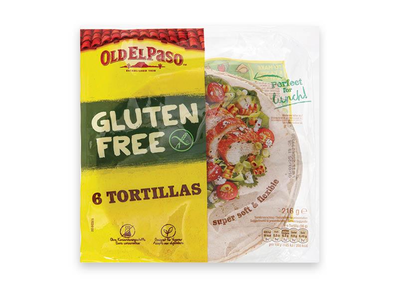 Tortilijos OLD EL PASO be glitimo