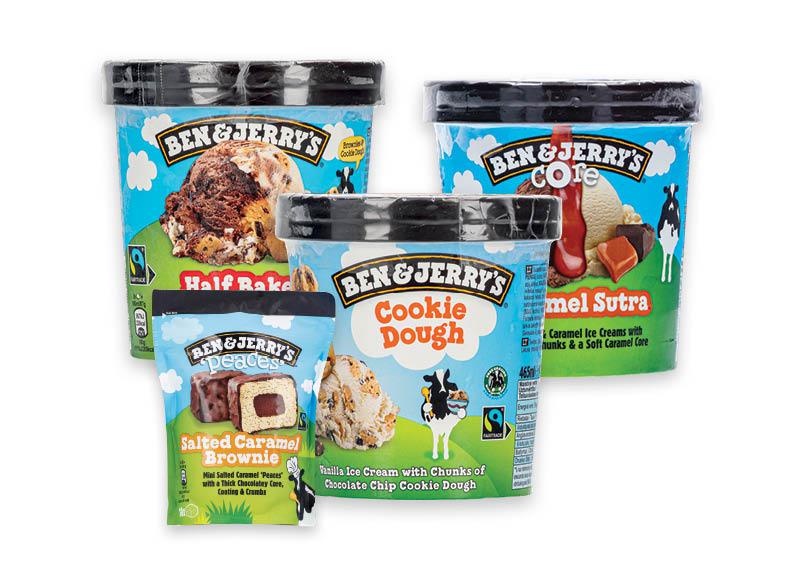 Ledams dėžutėje BEN & JERRY’S