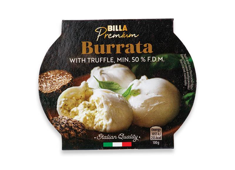 BILLA PREMIUM BURATA su trumais