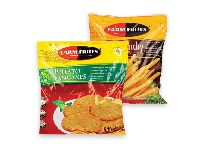 Šaldytoms bulvytėms ir blyneliams FARM FRITES