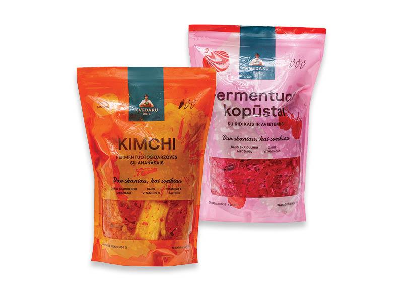 Fermentuotoms daržovėms KIMCHI KVEDARŲ ŪKIS