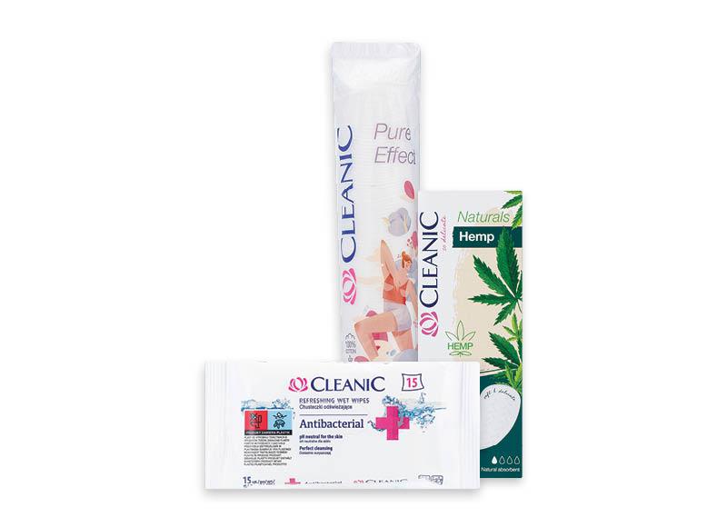 Higienos priemonėms CLEANIC