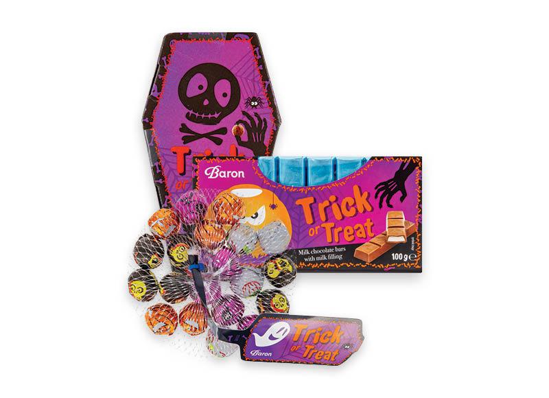 Saldainiams TRICK OR TREAT