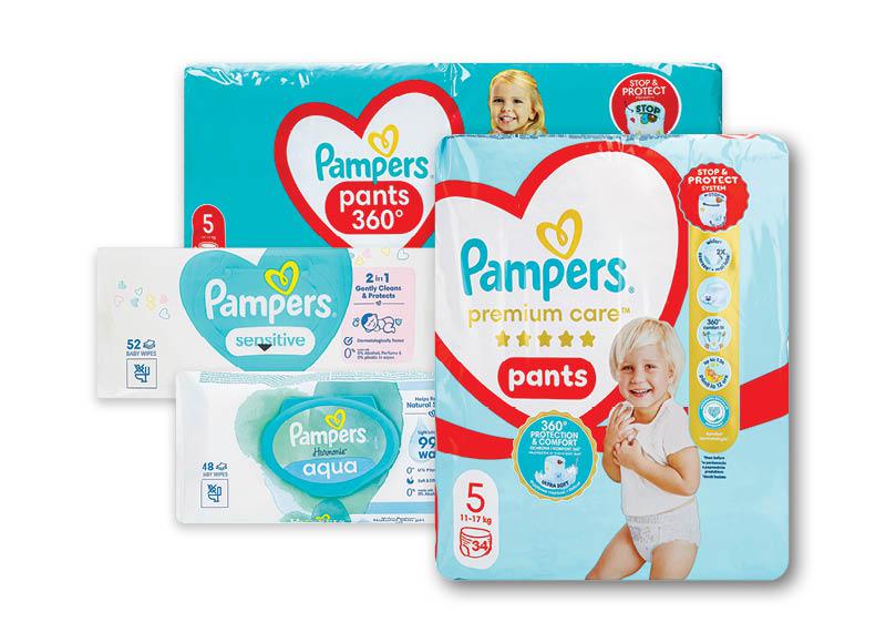 Sauskelnėms ir drėgnoms servetėlėms PAMPERS