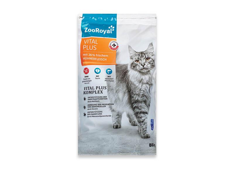 ZOOROYAL VITAL PLUS kačių ėdalas su vištiena
