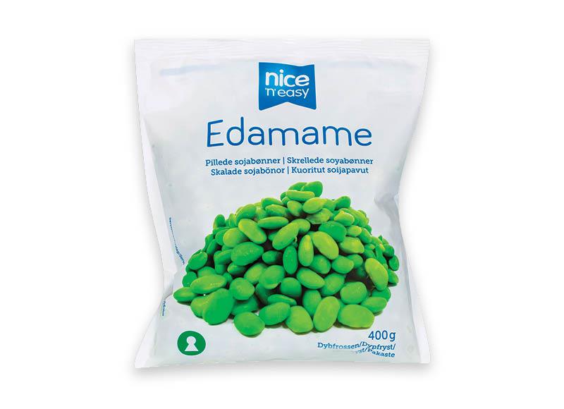 Šaldytos luptos EDAMAME pupelės NICE’N’EASY