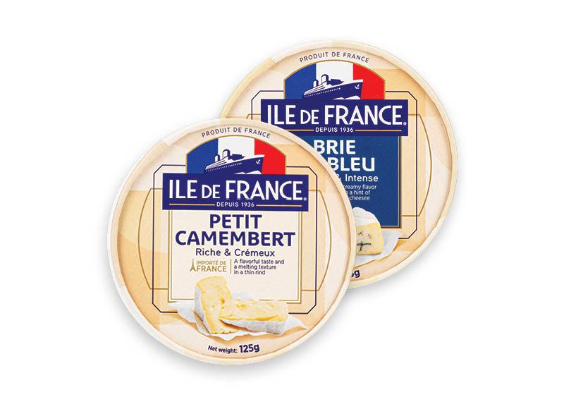 ILE DE FRANCE sūris CAMEMBERT, BRIE