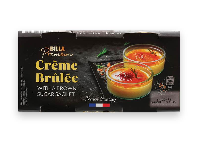 BILLA PREMIUM desertas CREME BRULEE