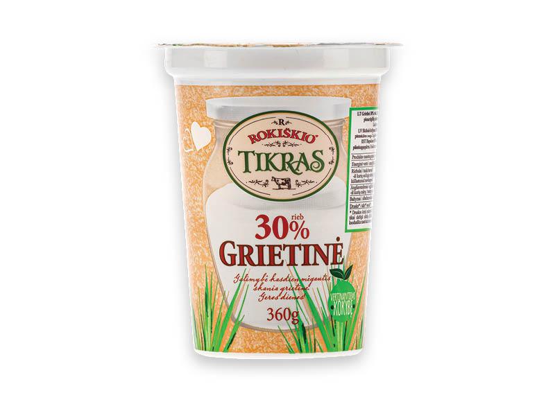 ROKIŠKIO grietinė TIKRAS