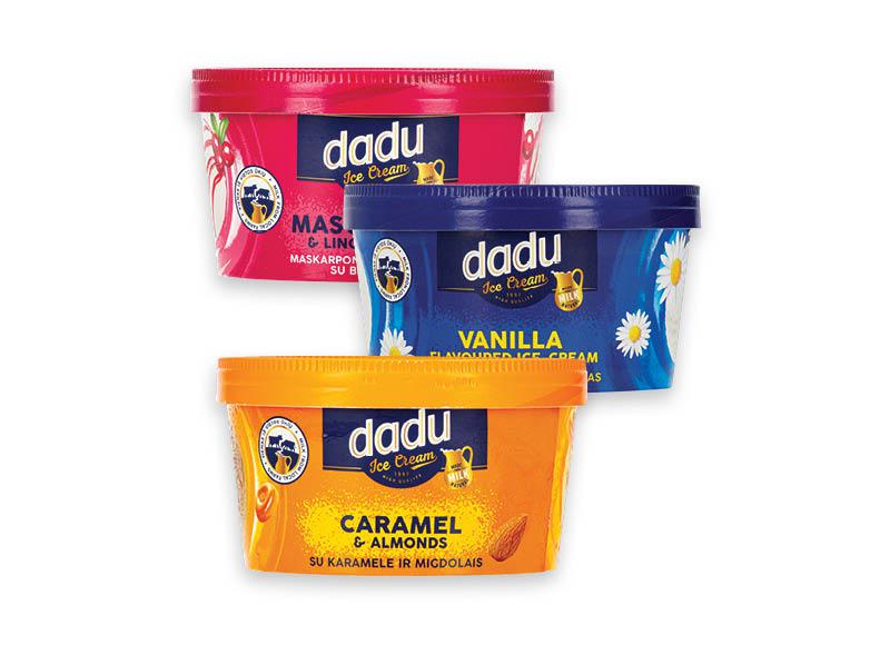 Ledai dėžutėje DADU
