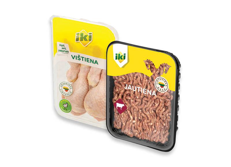 Prekė: IKI fasuotai šviežiai mėsai bei fasuotiems švežios mėsos gaminiams