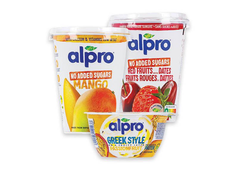 Fermentuotiems sojų produktams ALPRO