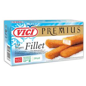 Šaldyti  žuvies filė piršteliai VIČI PREMIUS, 250 g