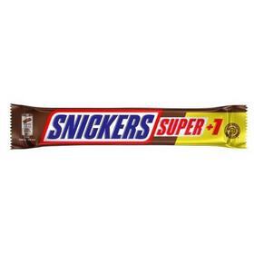 Šokoladinis batonėlis SNICKERS SUPER +1,  112,5 g