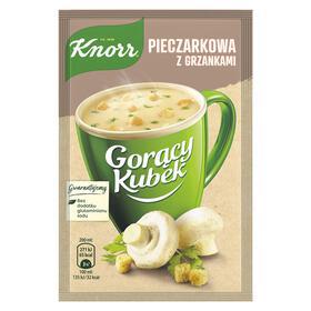 Tiršta pievagrybių sriuba KNORR su skrebučiais, 15 g