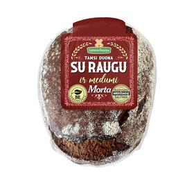 Tamsi duona MORTA su raugu ir medumi, 500g